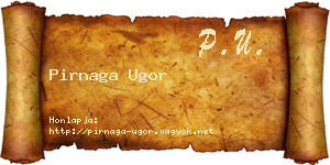Pirnaga Ugor névjegykártya